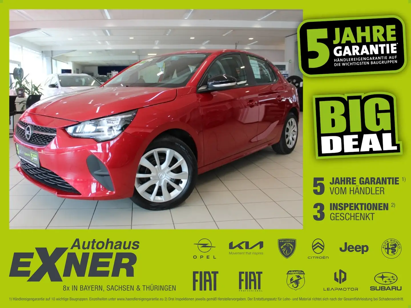 Opel Corsa F 1.2 Turbo EDITION *PDC hinten*DAB Rot - 1
