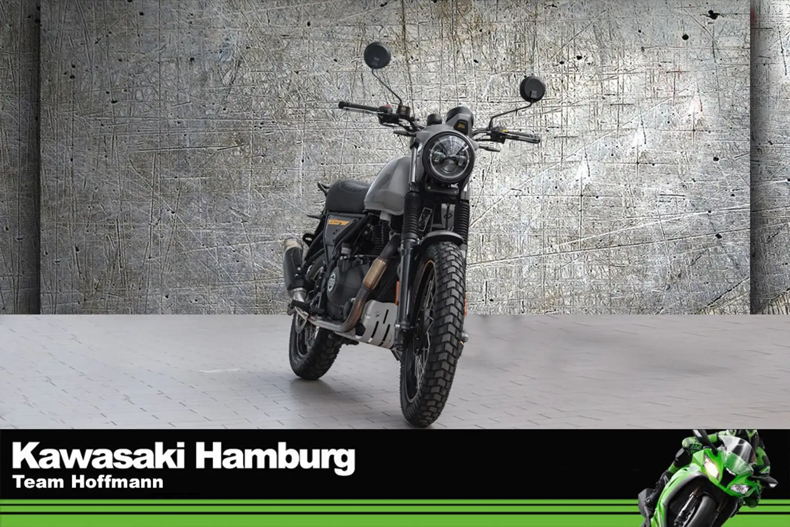 Royal Enfield Himalayan Scram 411 EFI ABS, unfallfrei, 1. Hand Amarillo - 2