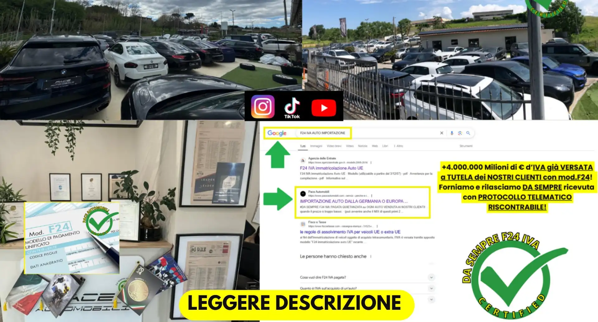 Mercedes-Benz GLB 220 4M AMG PREMIUM BMUX TETTO 7 POSTI LED KAMERA PDC Nero - 2