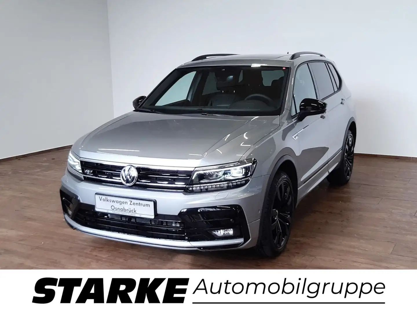 Volkswagen Tiguan Allspace 2.0 TDI DSG 4M R-Line Black Style Highline Silber - 2