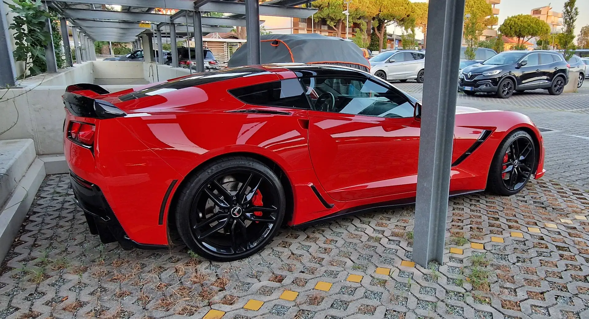 Corvette C7 Z51 Performance EU Serviceheft Schalter Traumhafte Farbe Targa Rot - 1