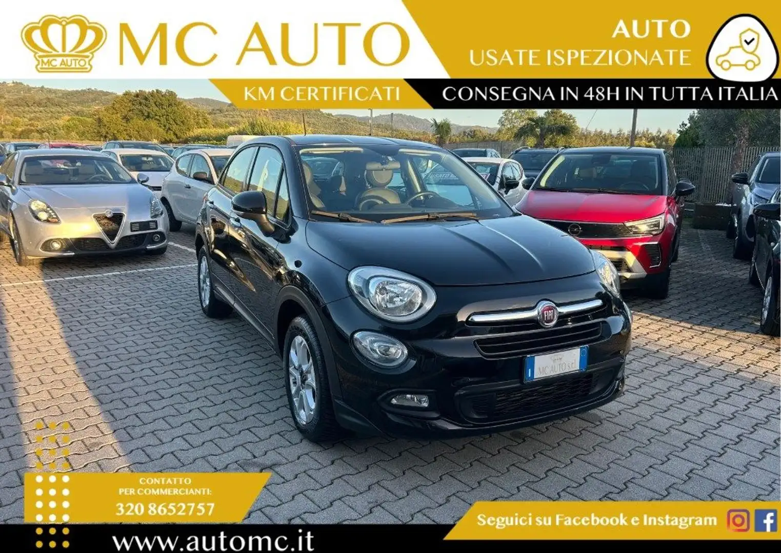 Fiat 500X 1.3 MultiJet 95 CV Business PROMO CON FINAZIAMENTO Noir - 1