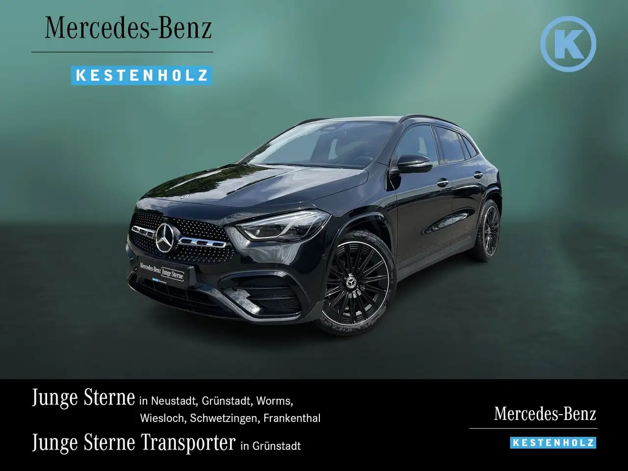 Mercedes-Benz GLA 200 AMG*NIGHT*20"*AHK*MULTILED*KAM*KEYL*EASY AMG Line Navi/Keyless-Go Komfort Paket/Autom./Klima/Park-Assist./Sitzhz — photo 1 of 22