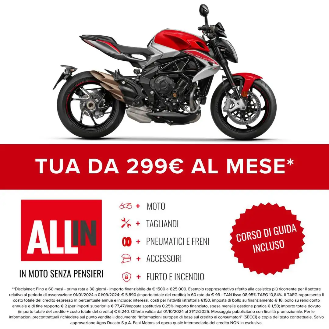 MV Agusta Brutale 800 RR OTTANTESIMO Blanc - 2