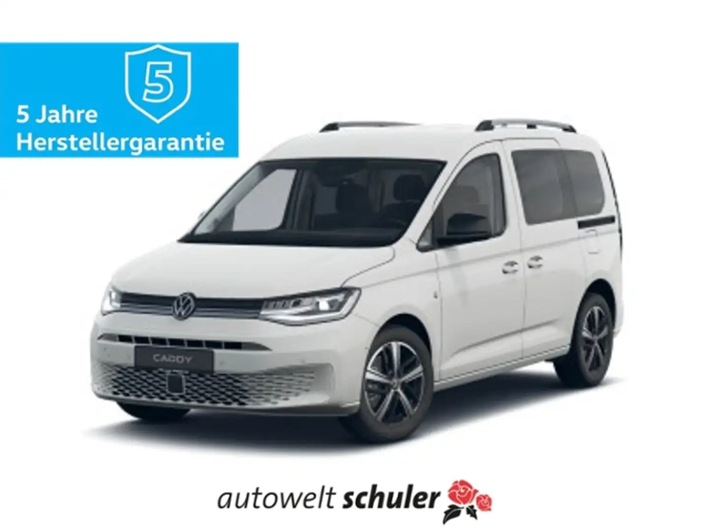 Volkswagen Caddy 2,0 TDI 4motion Energy AHK LED Weiß - 1