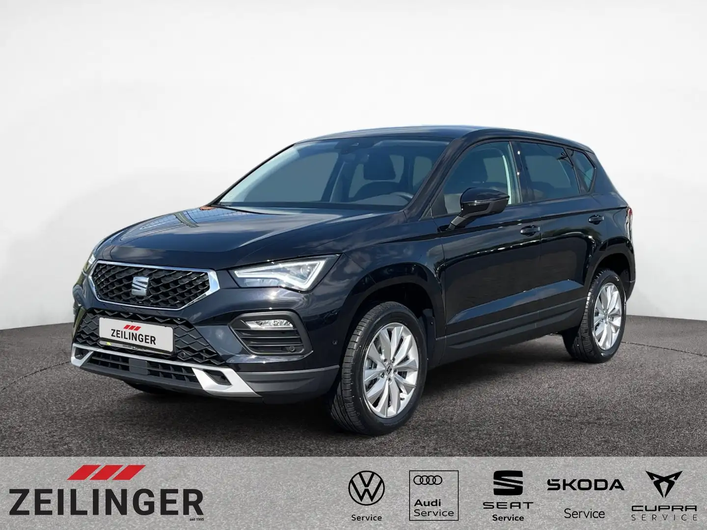 SEAT Ateca Style 1.5 TSI DSG|AHK|eHECKKLAPPE|ACC|NAVI Fekete - 1