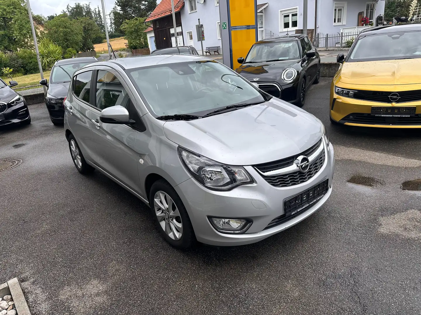 Opel Karl Exklusiv   Klimaautomatik Parkpilot Teilledersitze Plateado - 1