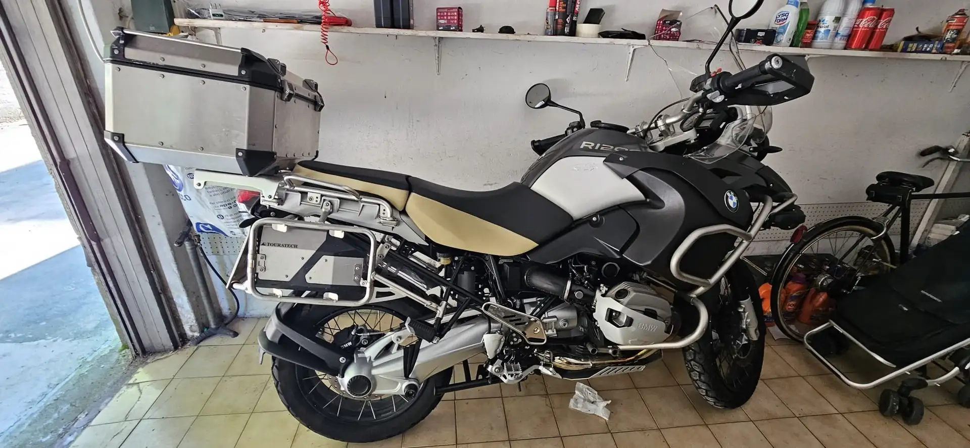 BMW R 1200 GS Adventure Bialbero Серый - 2