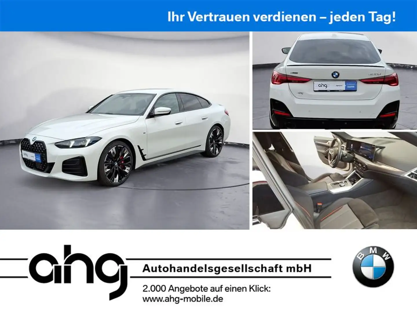 BMW 420 Navi Tempom.aktiv Weiß - 1