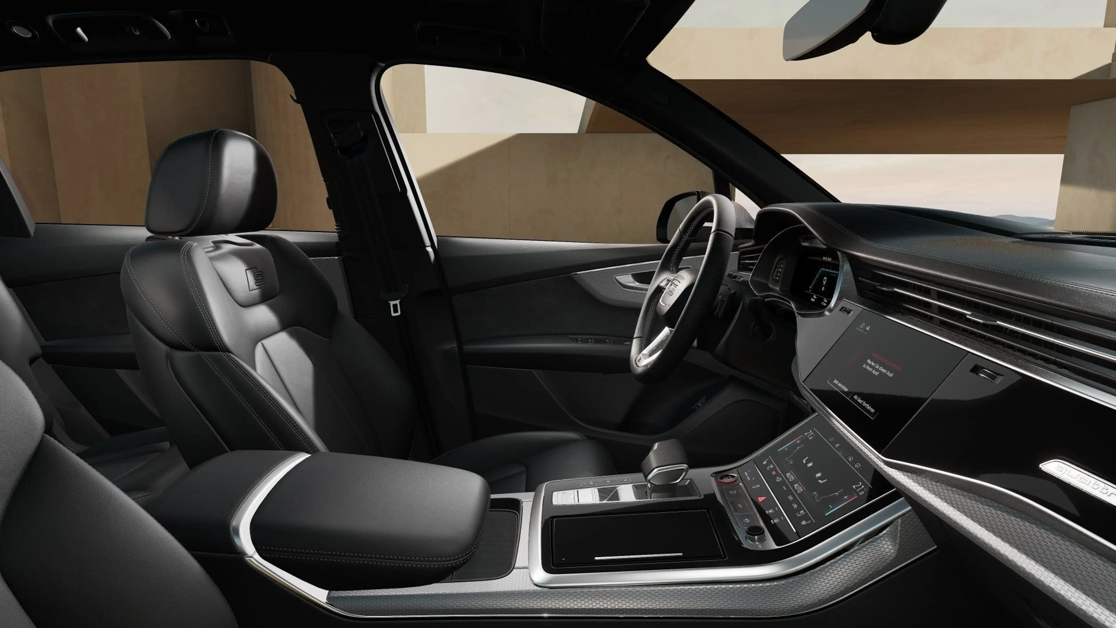 Audi SQ7 TFSI LASER Pano AHK 360° Allradlenk HuD 22" — photo 11