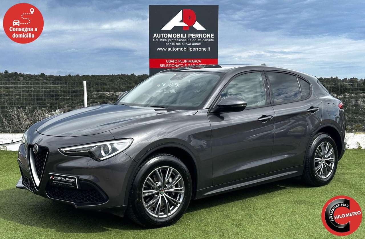 Alfa Romeo Stelvio 2.2 TD 190cv AT8 Q4 (APP/LED/Navi/Retro)