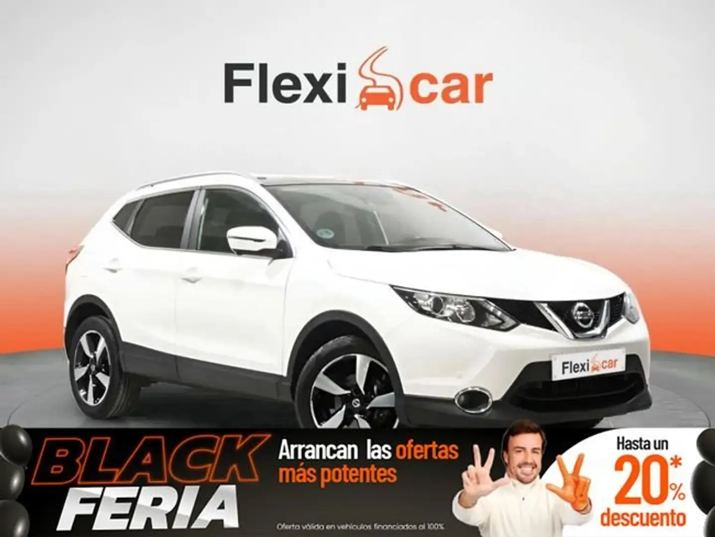 Nissan Qashqai 1.6dCi N-Connecta 4x2 XTronic Blanc - 1