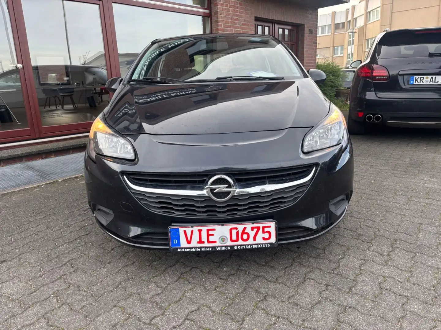 Opel Corsa E Edition TÜV NEU SHZ PDC LHZ TEMP Schwarz - 2