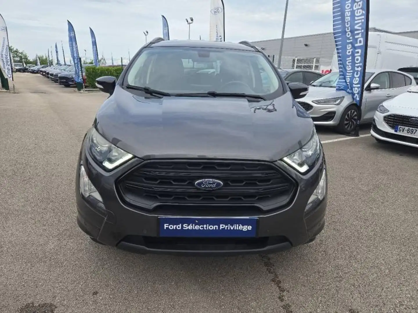 Ford EcoSport 1.0 EcoBoost 125ch ST-Line Euro6.2 Gris - 2