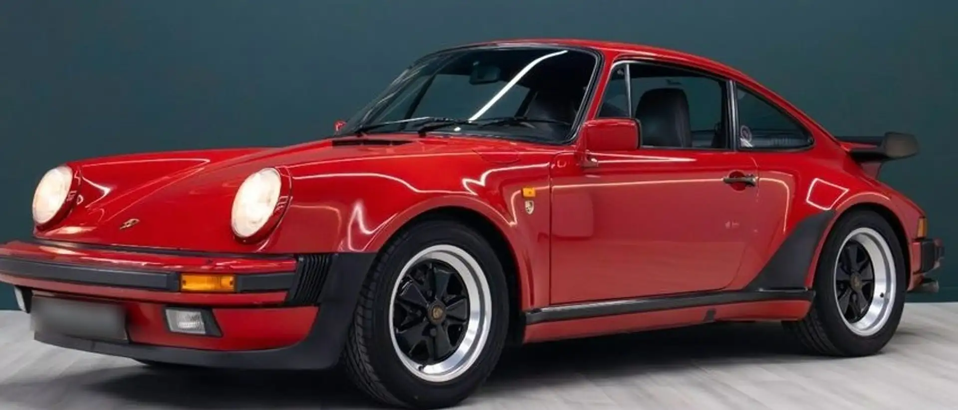 Porsche 930 3.3 Turbo Coupé Rojo - 2