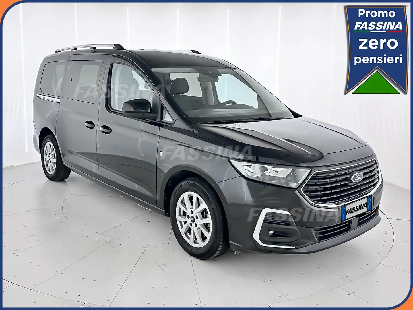 Ford Tourneo Connect Grand  Tourneo 2.0 EcoBlue 122 CV Powershift Tita Nero - 1