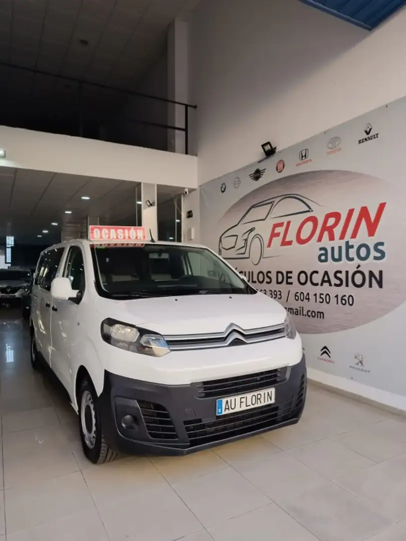 Citroen Jumpy Combi BlueHDI Talla M Confort 95 Blanc - 1