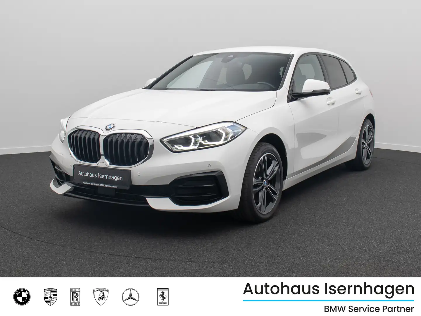 BMW 118 Sport Line LED Navi DAB Tempomat Weiß - 1
