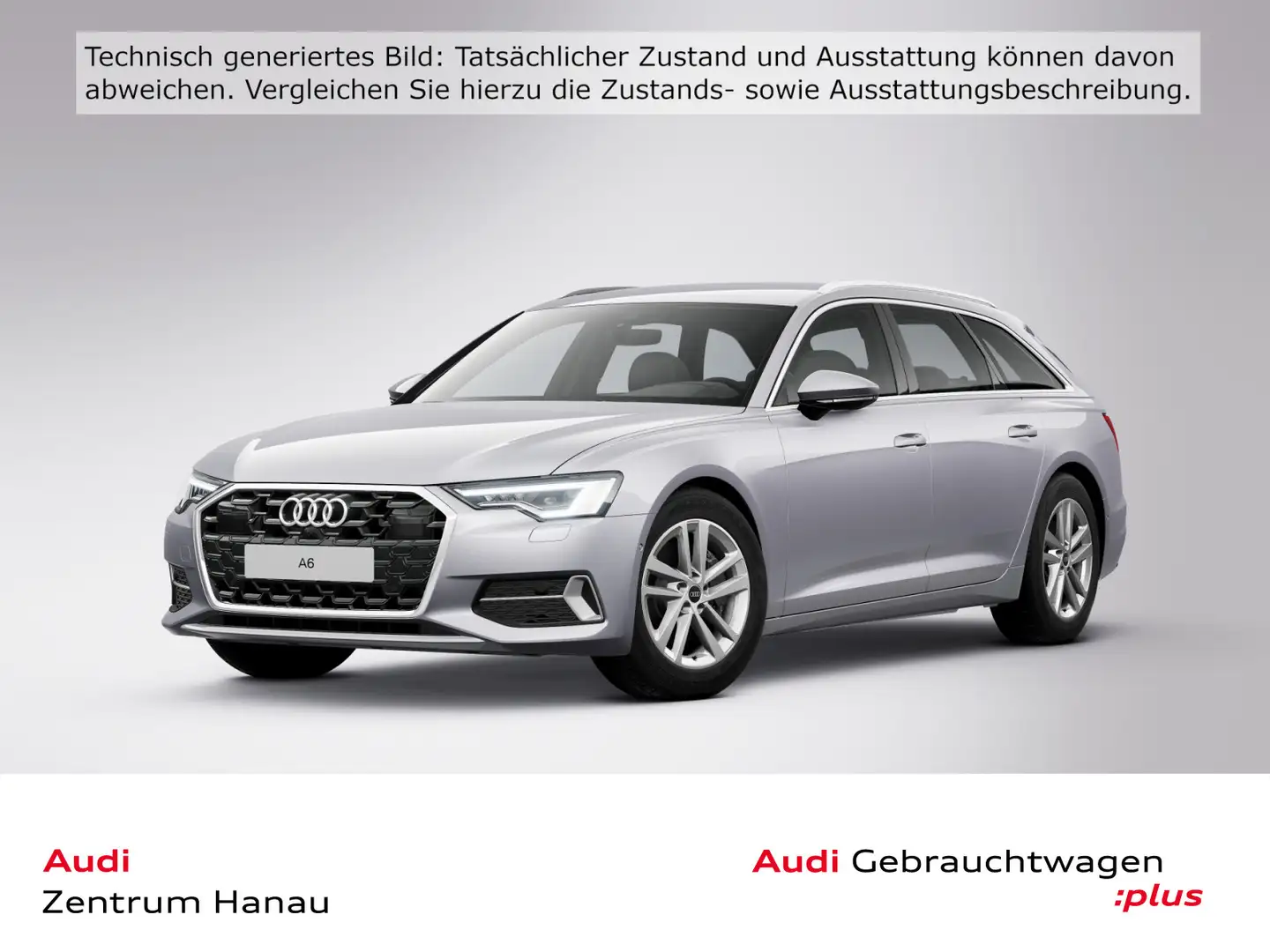 Audi A6 45 TFSI advanced*AHK*NAVI-PLUS*LED*LEDE Silber - 1