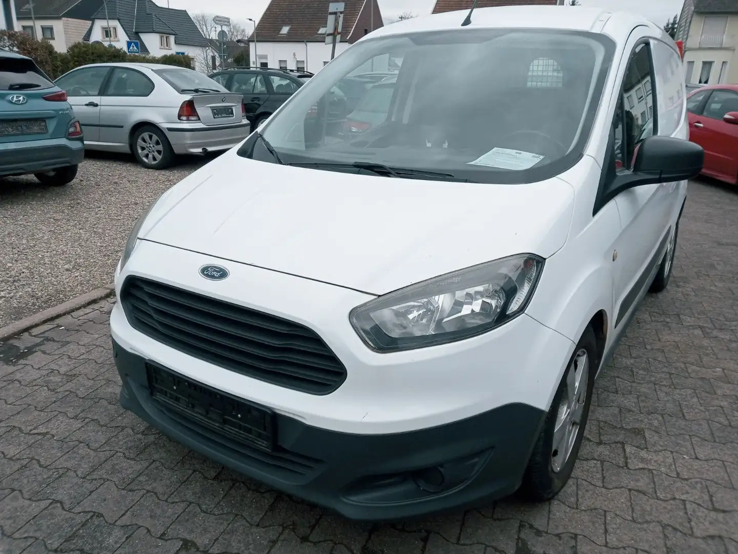 Ford Transit Courier Basis   Diesel Blanc - 1
