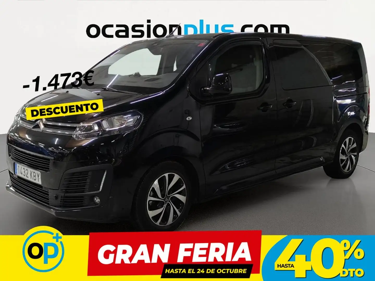Citroen SpaceTourer BlueHDI M Feel 150 Negro - 1