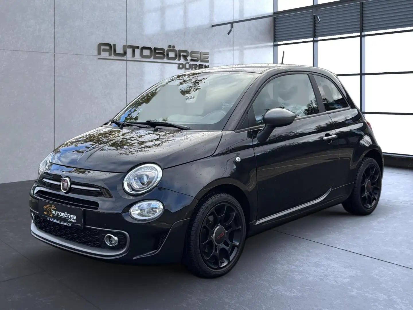 Fiat 500 S Garantie/HU neu/Service neu Schwarz - 1