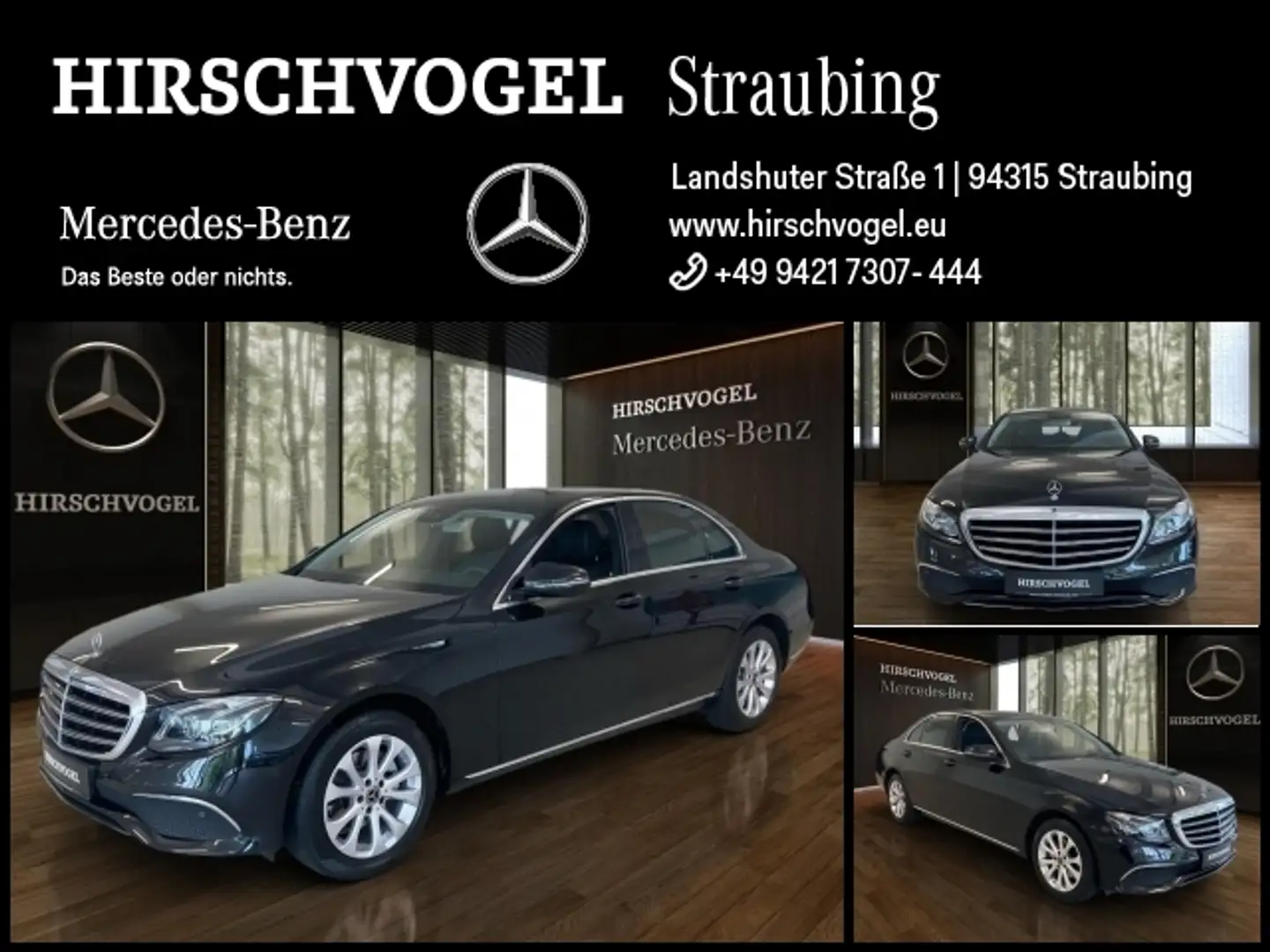 Mercedes-Benz E 200 EXCLUSIVE+MULTIBEAM+Navi+Kamera+PDC+Sitzhz Schwarz - 1