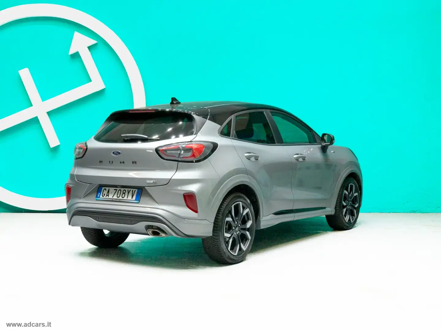 Ford Puma 1.0 EcoBoost Hybrid 125 CV ST-Line FULL OPTIONAL!C Šedá - 2
