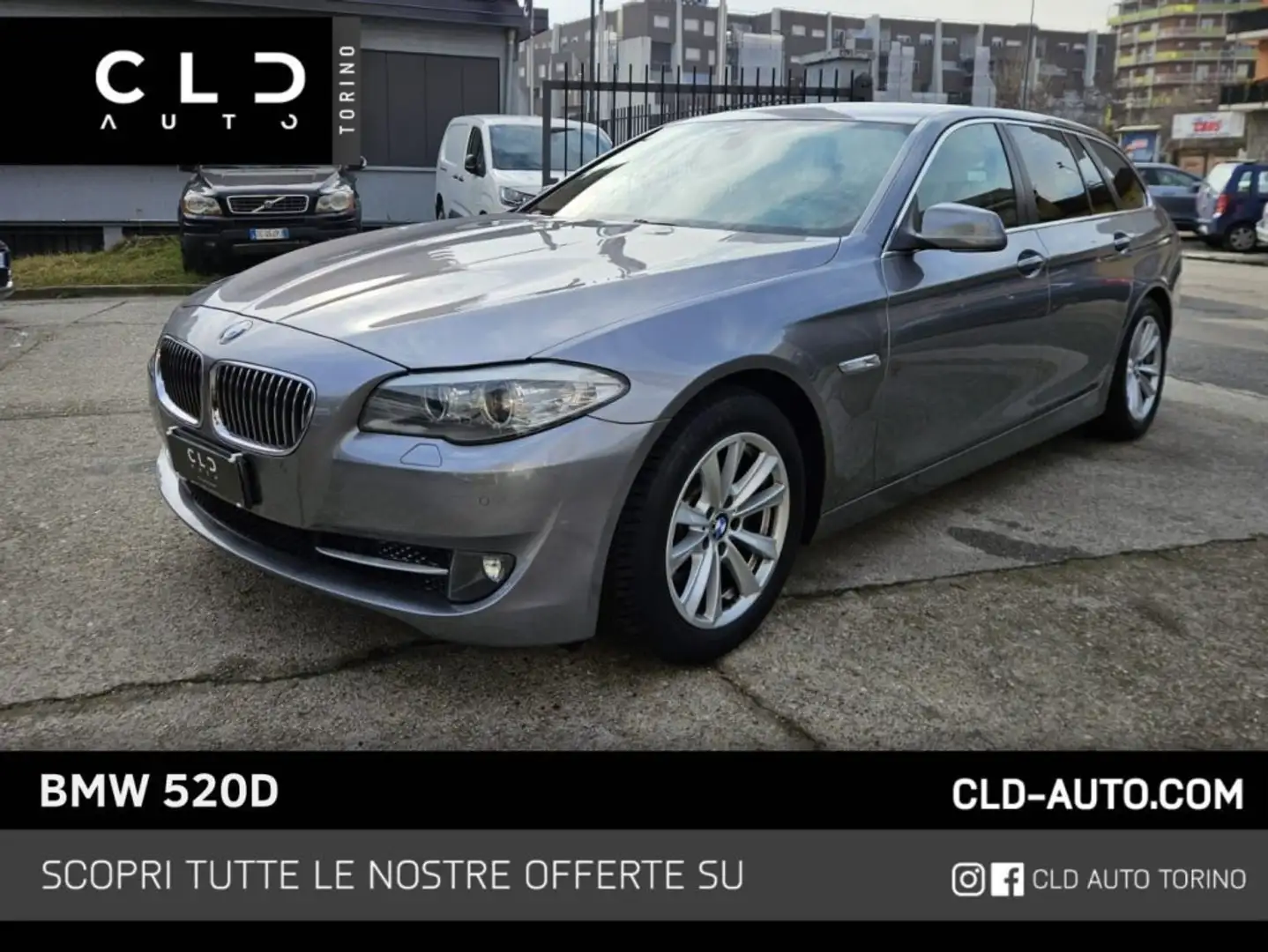 BMW 520 d Touring Futura Grigio - 1