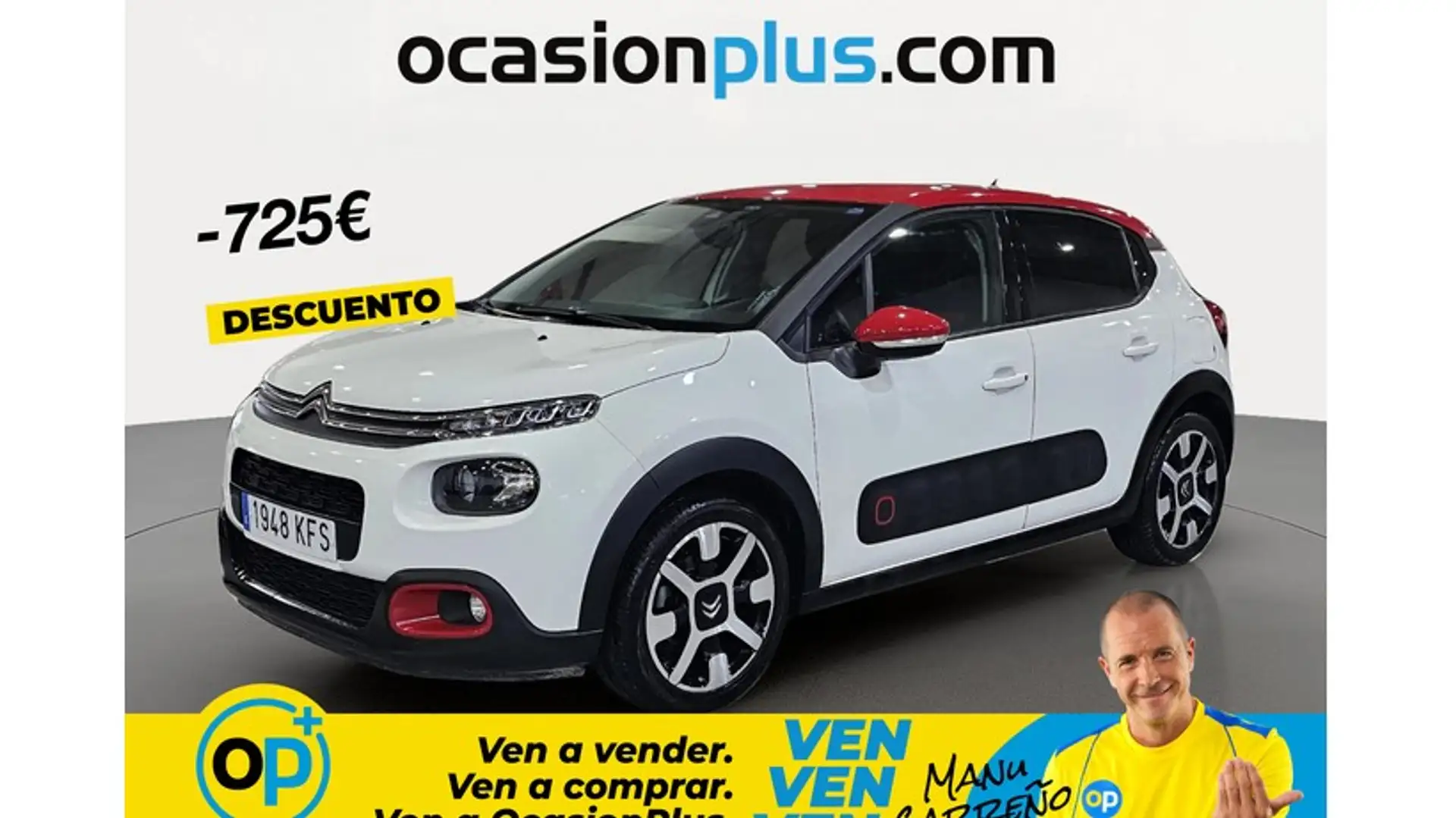 Citroen C3 1.2 PureTech S&S Shine 110 Blanco - 1