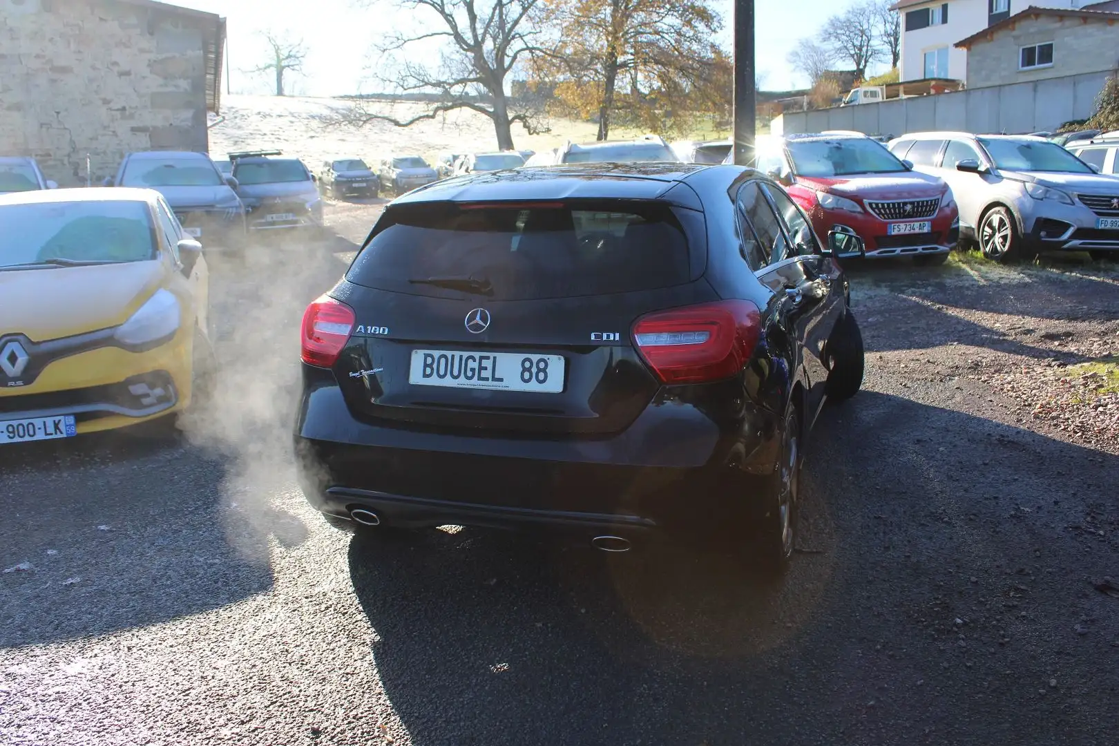 Mercedes-Benz A 180 180 CDI 110 CV SPORT CAMÉRA CUIR GPS TURBO DIESEL  6 VITESSES BI XÉNON Noir - 2