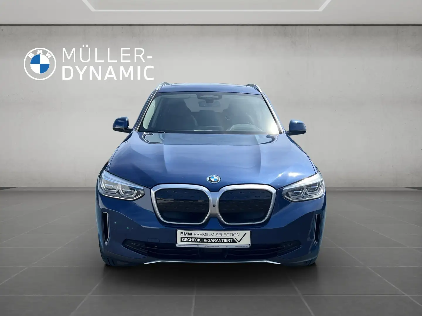 BMW iX3 IMPRESSIVE LED HUD AHK HARMAN KARDON KOMFORTZUG SH Blau - 2