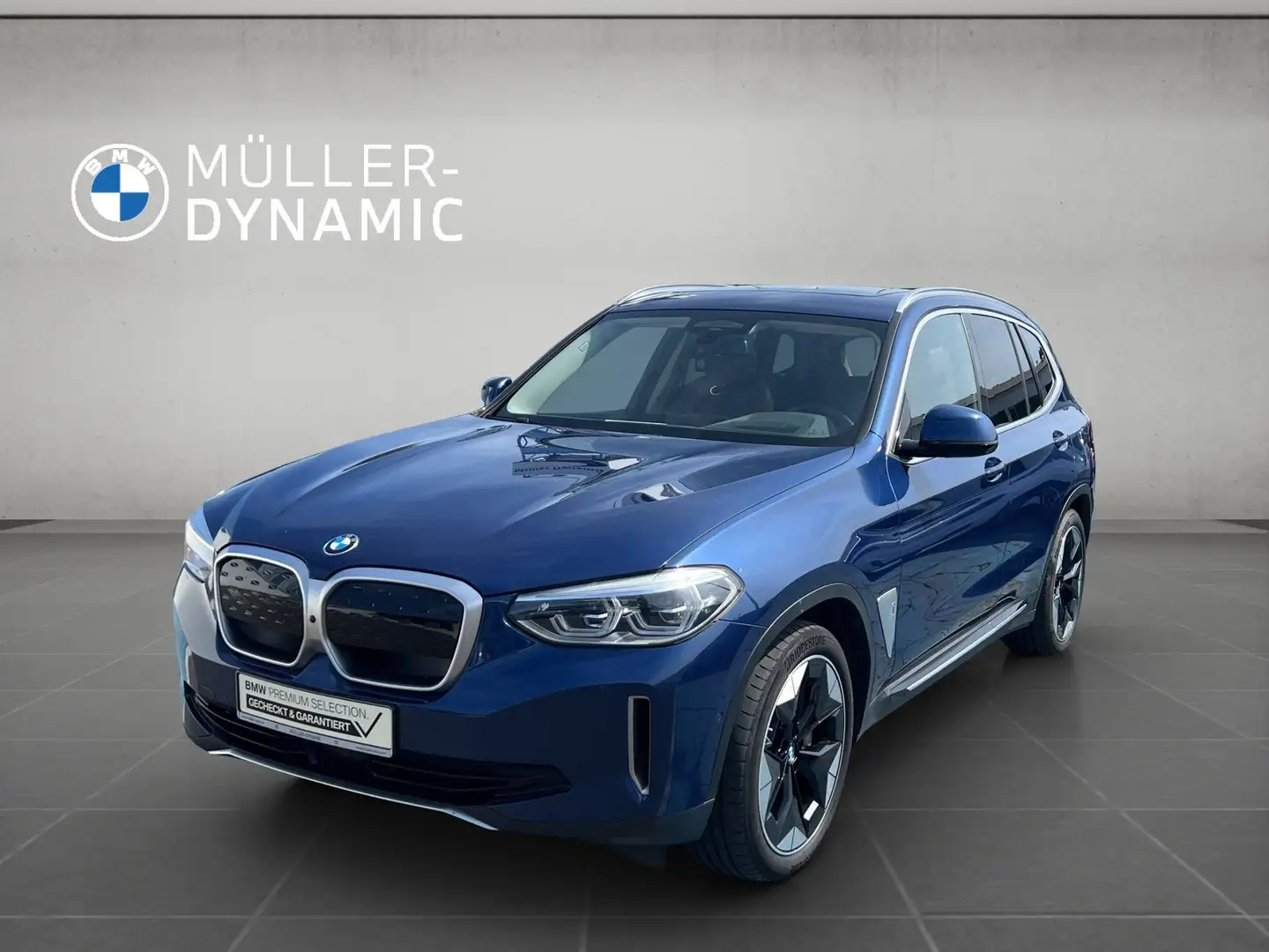 BMW iX3 IMPRESSIVE LED HUD AHK HARMAN KARDON KOMFORTZUG SH Blau - 1