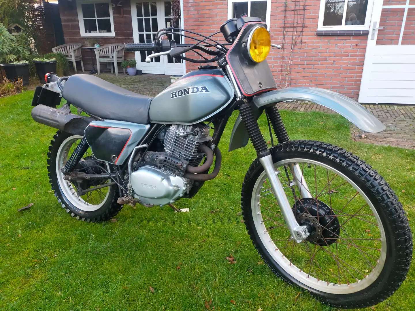 Honda XL 500 XL500S Silber - 1