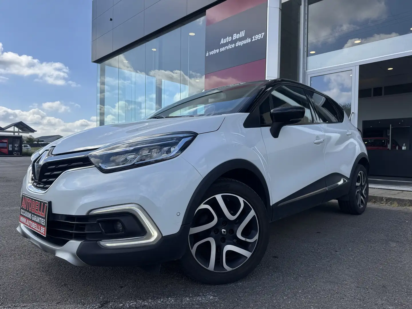 Renault Captur 1.5 dCi LIMITED*LED**CUIRE**GPS**CAMERA*FULL !! Wit - 1