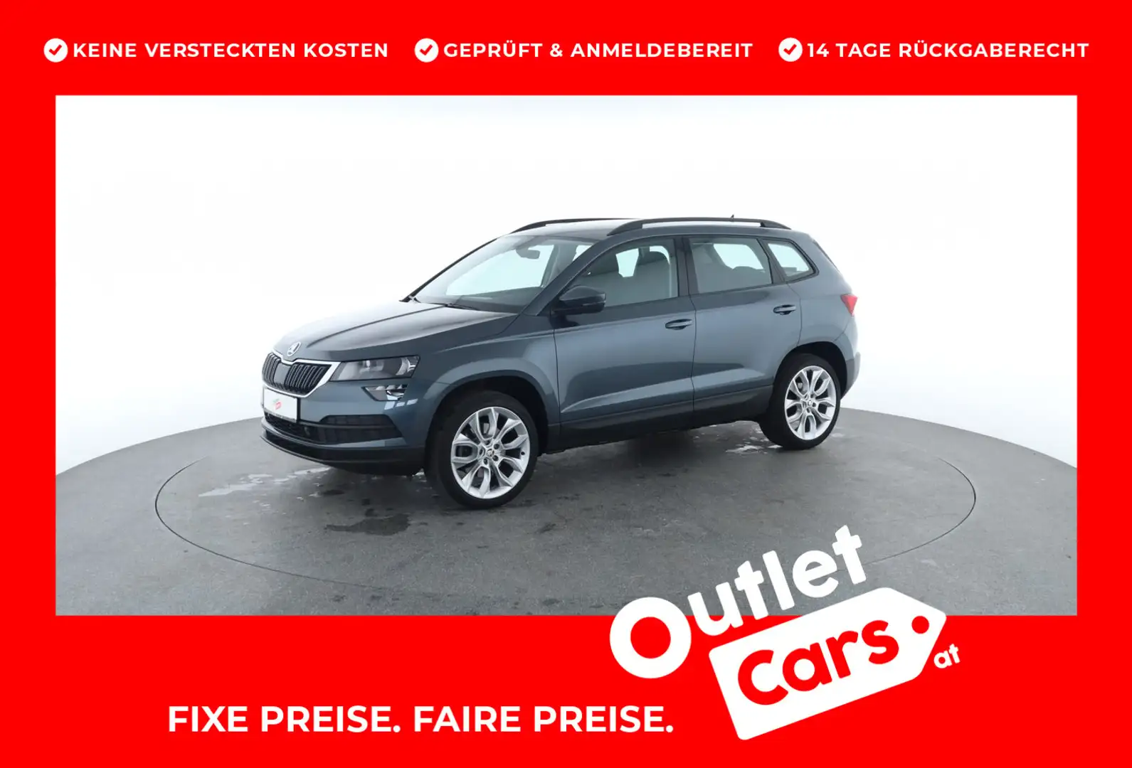 Skoda Karoq 4x4 Style SC TDI DSG Gri - 1