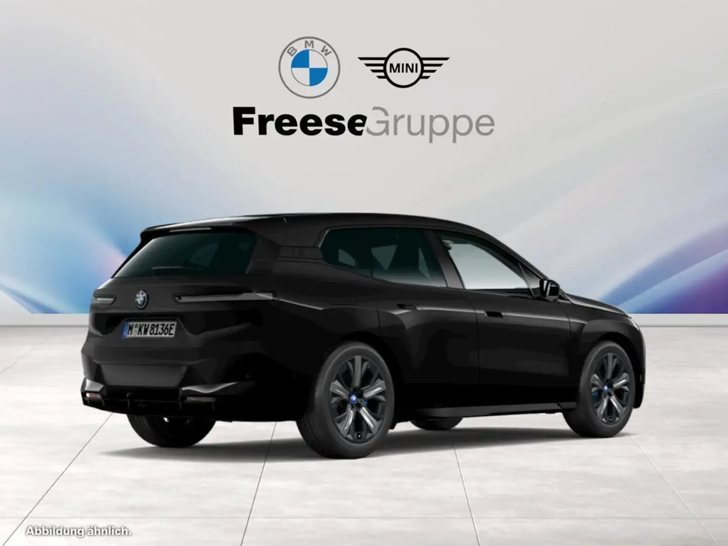 BMW iX xDrive40 Sportpaket Head-Up HK HiFi DAB Zwart - 2