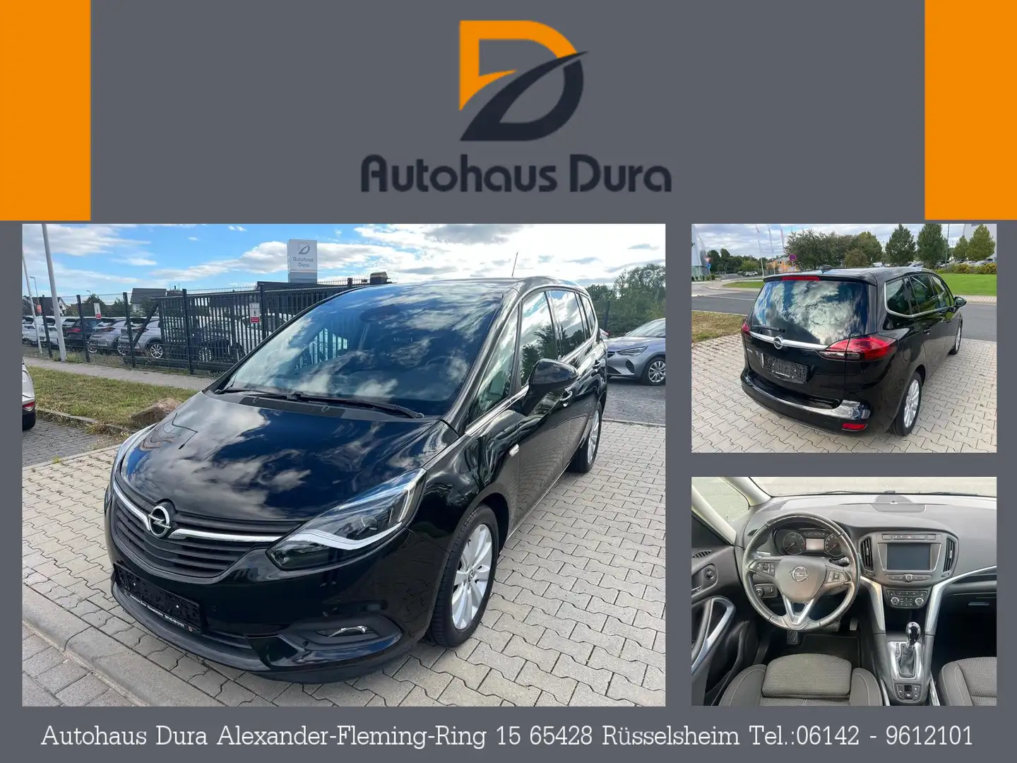 Opel Zafira 2.0 D Innovation Navi+Led+Ahk+Pano+Kamera Noir - 1