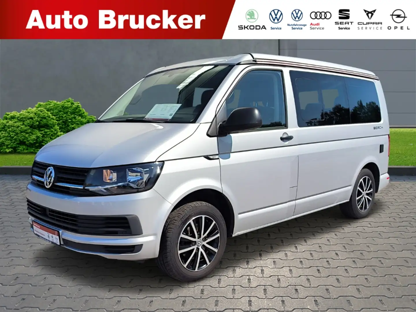 Volkswagen T6 California Beach 2.0 TDI AHK Navi Standheizung Šedá - 1