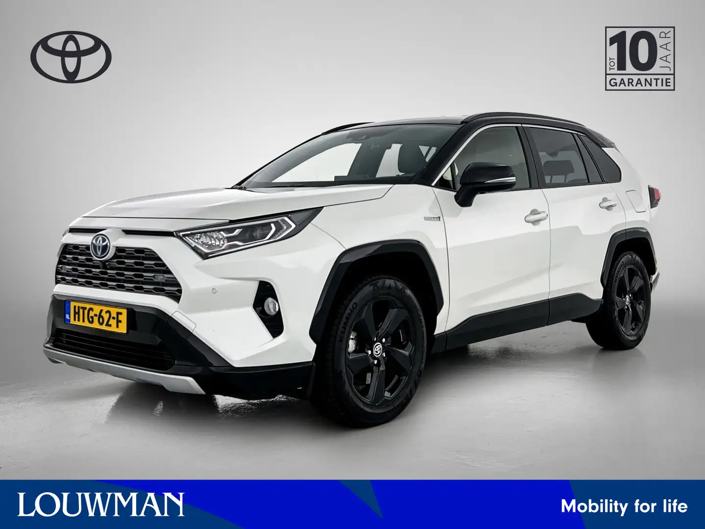 Toyota RAV 4 2.5 Hybrid AWD Bi - Tone Limited | full Navigatie Wit - 1