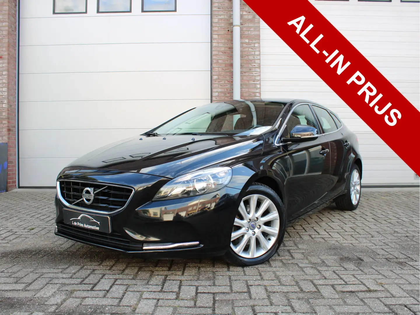 Volvo V40 1.6 T4 Momentum Automaat/N.a.p./Dealer onderhouden Schwarz - 1