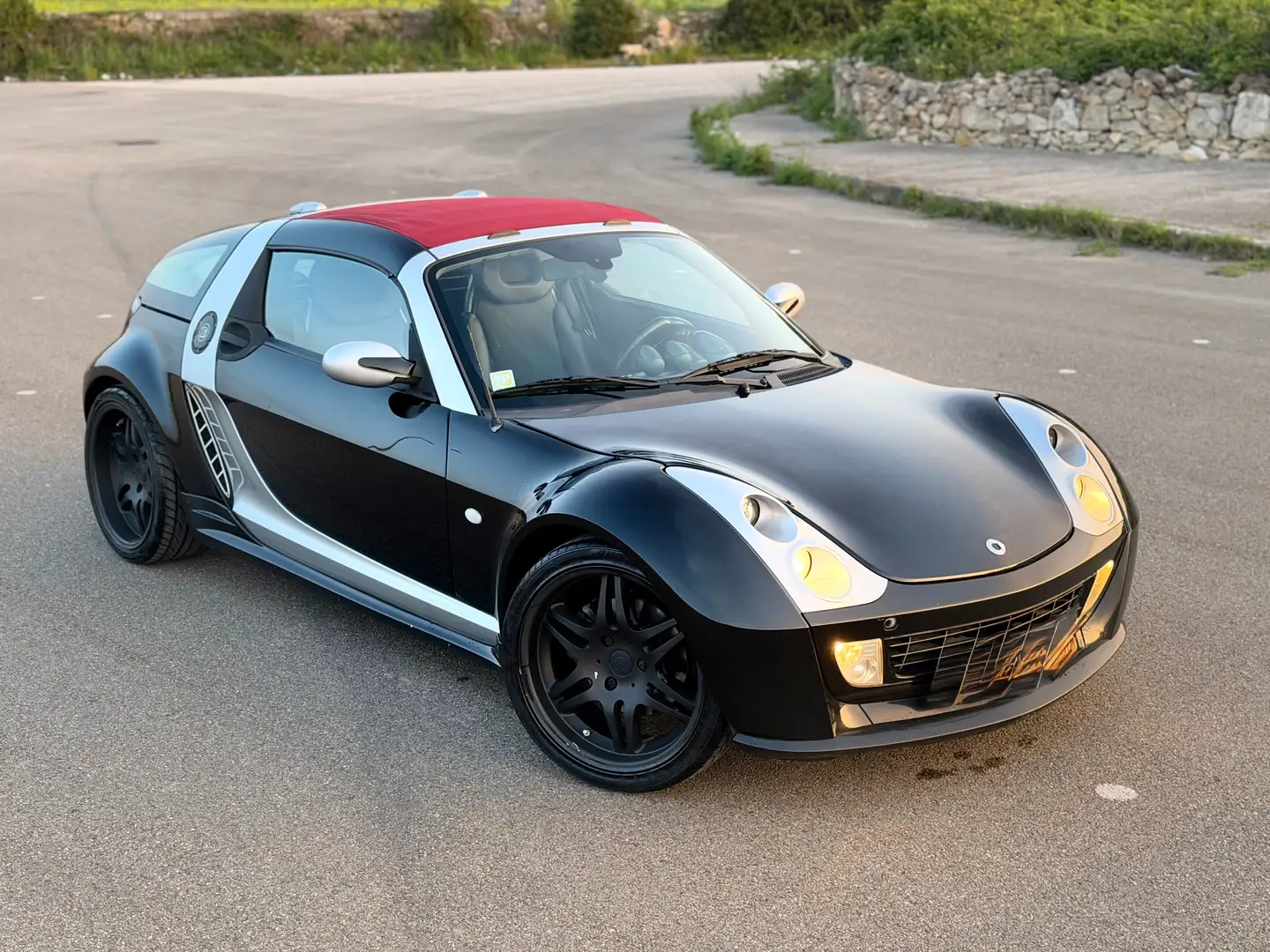 smart roadster Roadster-Coupe 0.7 Brabus 101cv ORIGINALE Schwarz - 2