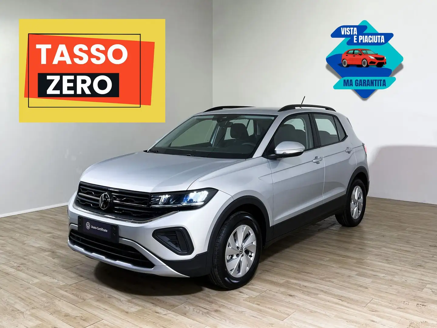 Volkswagen T-Cross 1.0 TSI Life Argento - 1