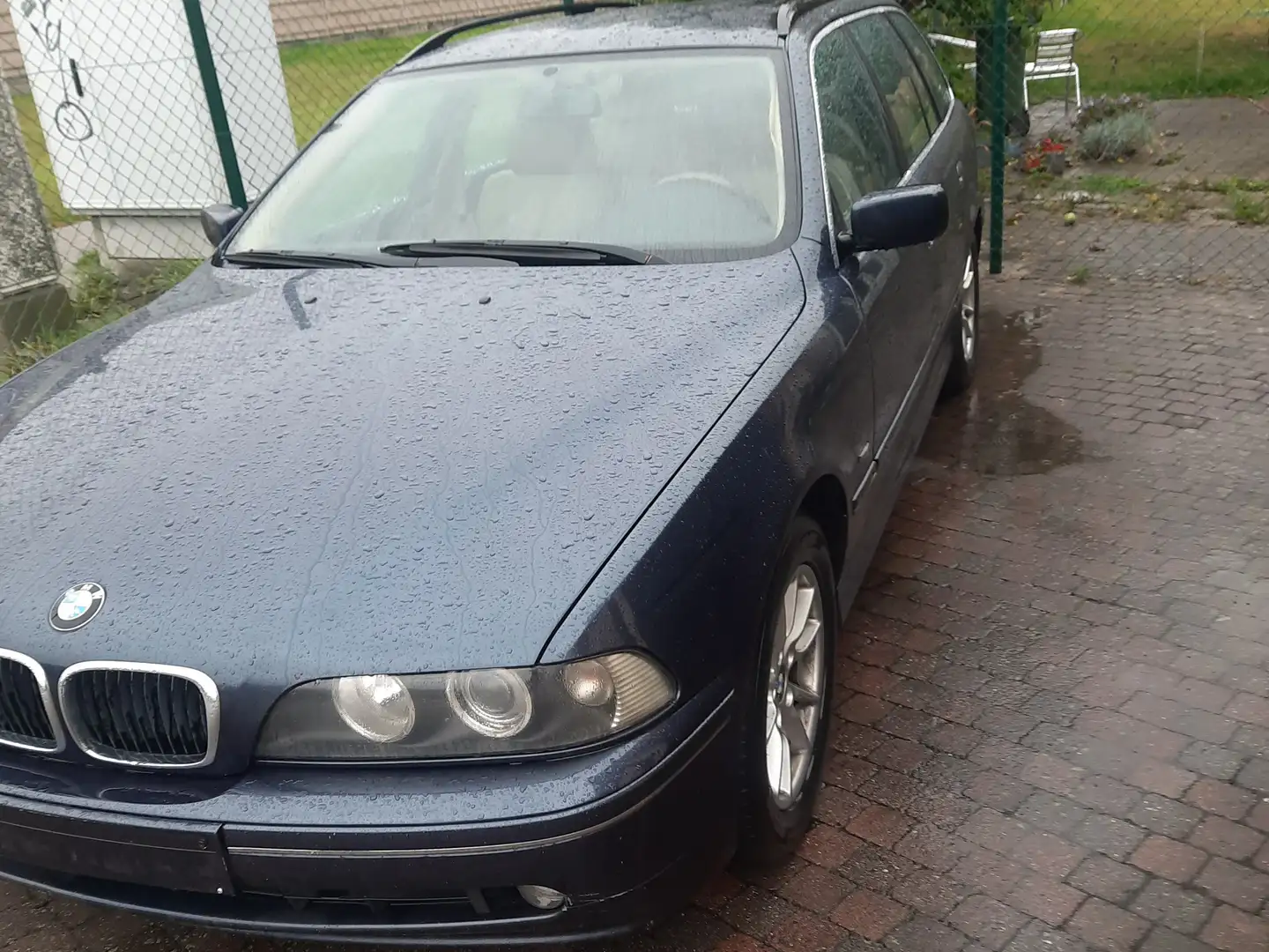 BMW 520 520d touring Blauw - 1