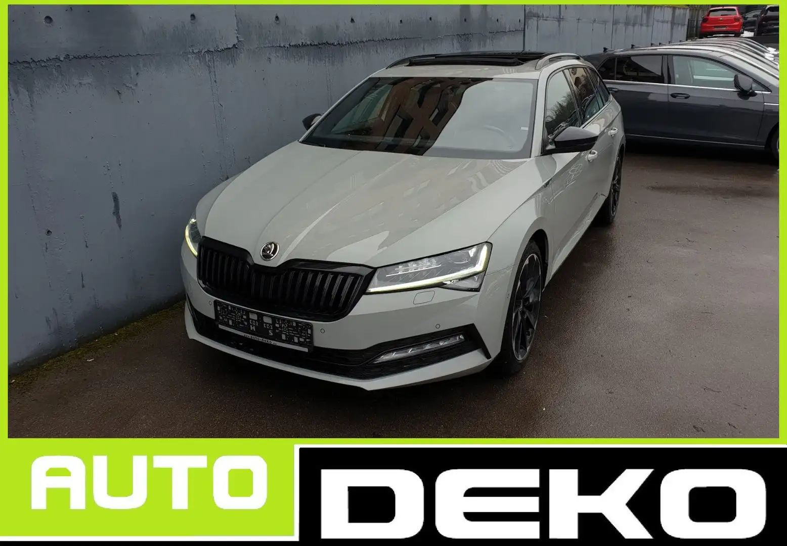 Skoda Superb 2.0 TDI DSG SPORTLINE Pano/Matrix/ACC/AHK Gris - 1