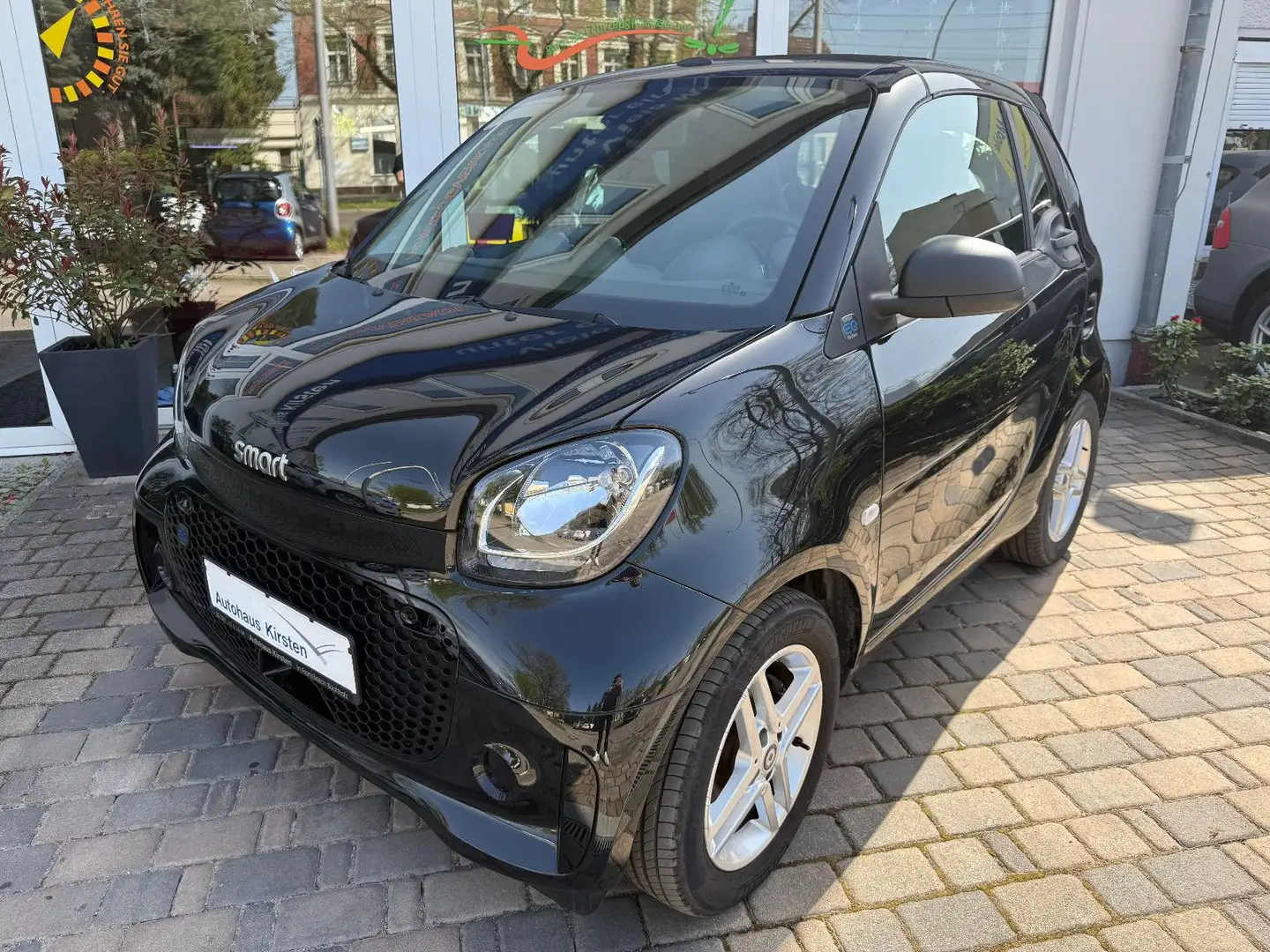 smart forTwo Cabrio EQ CarPlay/SHZ/PDC/Leder/Garantie Noir - 1