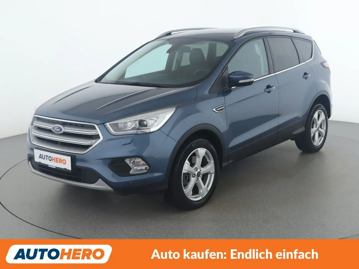 Ford Kuga 2.0 TDCi Titanium Blau - 1
