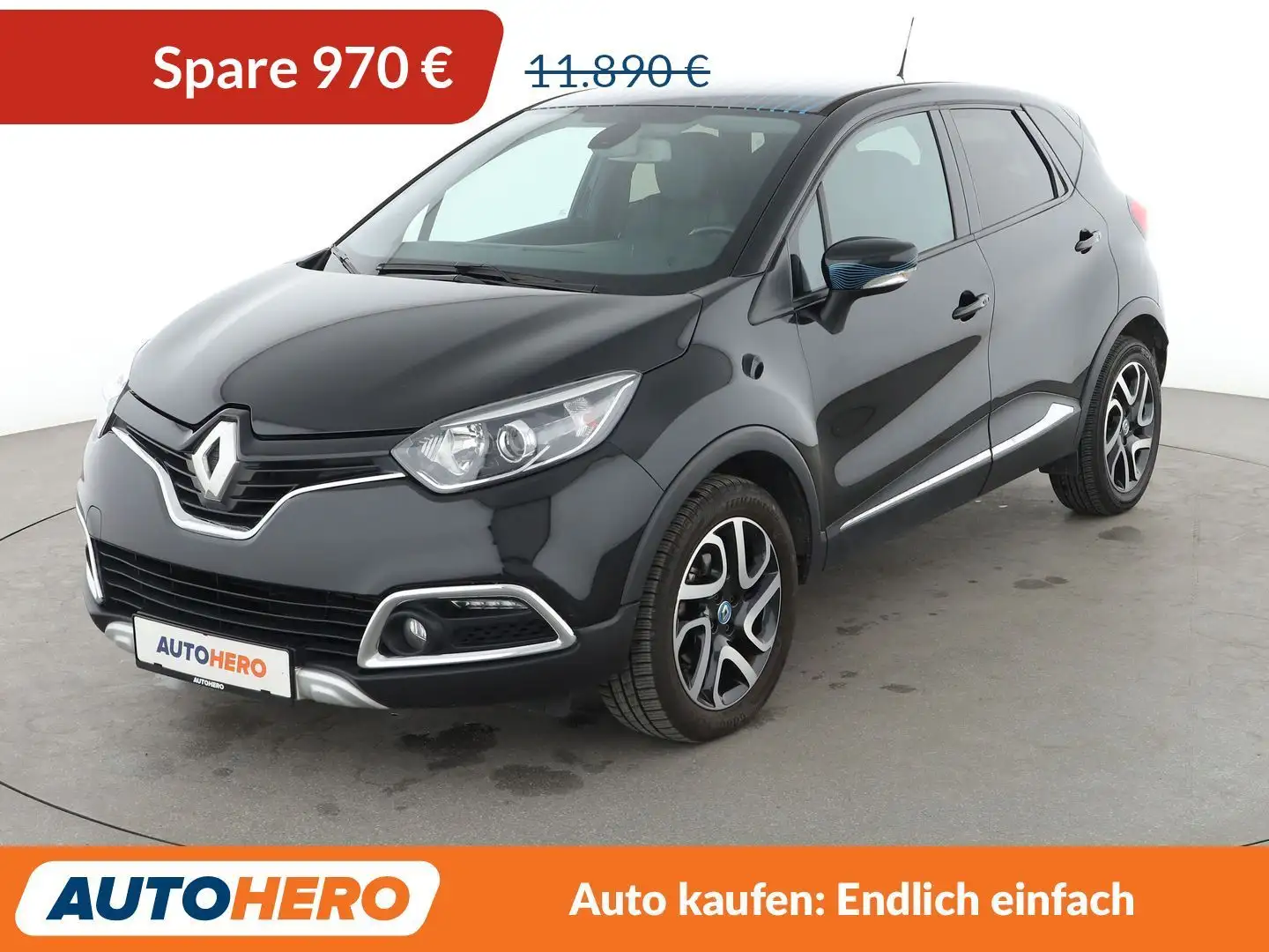 Renault Captur 1.2 TCe Energy Crossborder*TEMPO*CAM*PDC*SHZ*KLIMA Schwarz - 1