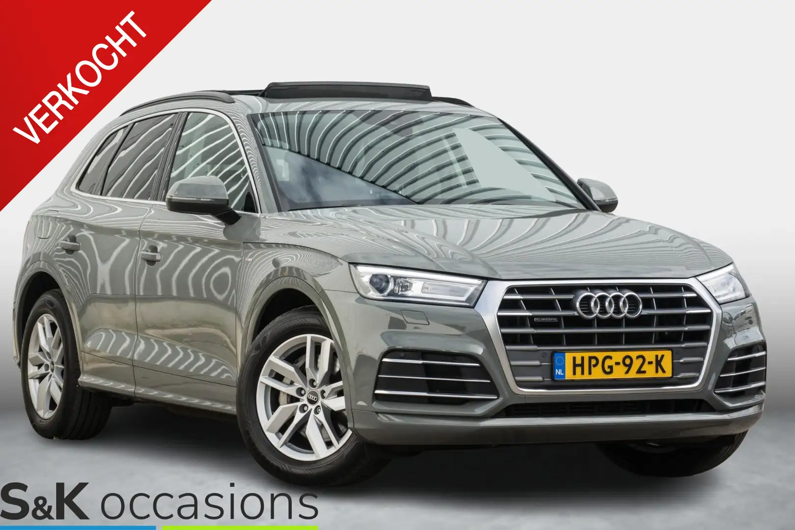 Audi Q5 50 TFSI e quattro Pro Line S-Line Panodak Trekhaak Gris - 1