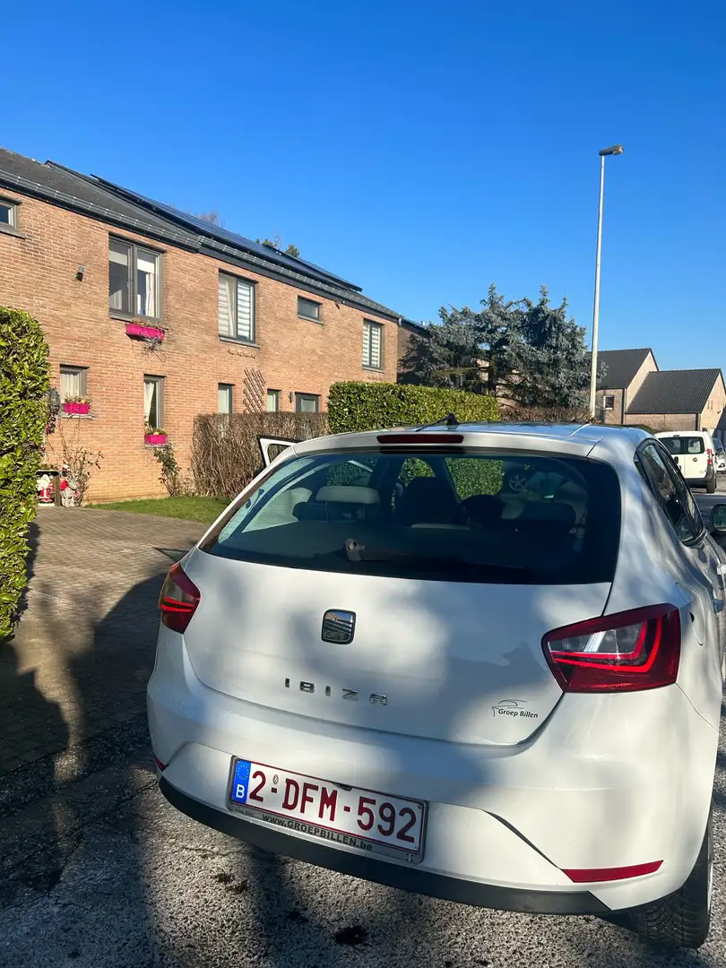 SEAT Ibiza 1.6 CR TDi I-TECH Style Blanc - 2